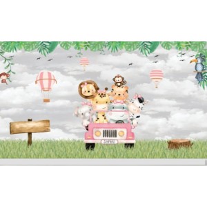 Painel de Parede Personalizado Papel Adesivo Autocolante 3D Para Quarto Meninas Impermável de Qualidade