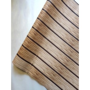 Papel de Parede Adesivo de PVC Autocolante Ripado tigrado Impermeavel 10m X 45cm