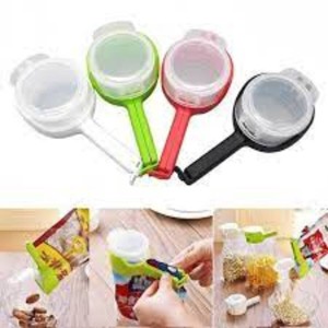 Prendedor Presilha Para Fechar Vedar Embalagens Com Tampa Plástico 13cm